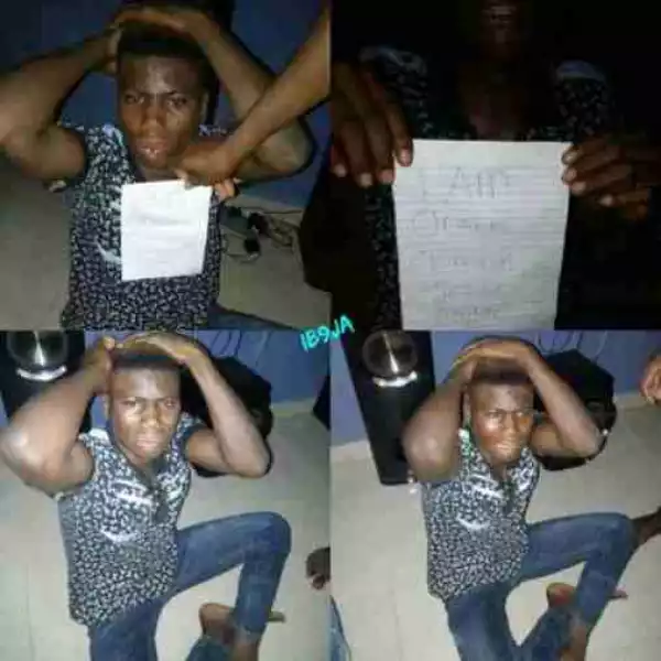 HushPuppi Inspired? Young Man Caught With A Stolen Gucci Shirt | See The Reason Why He Did It